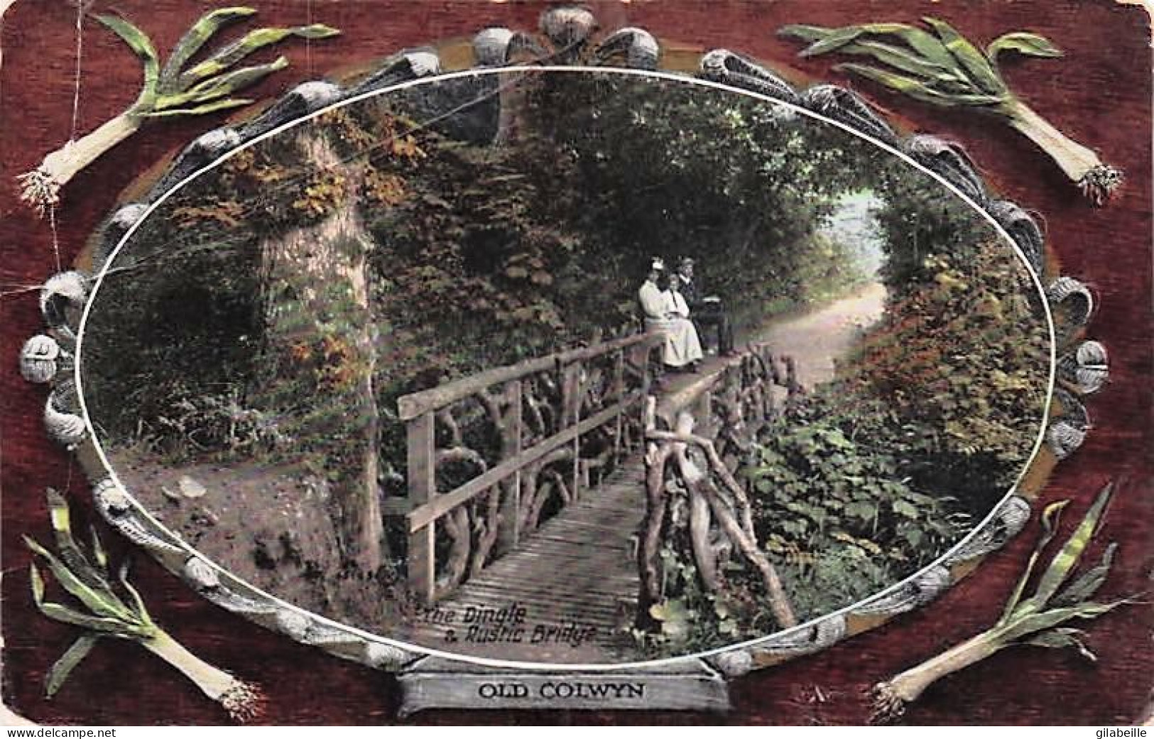 OLD COLWYN - The Dingle Abd Rustic Bridge - Other & Unclassified