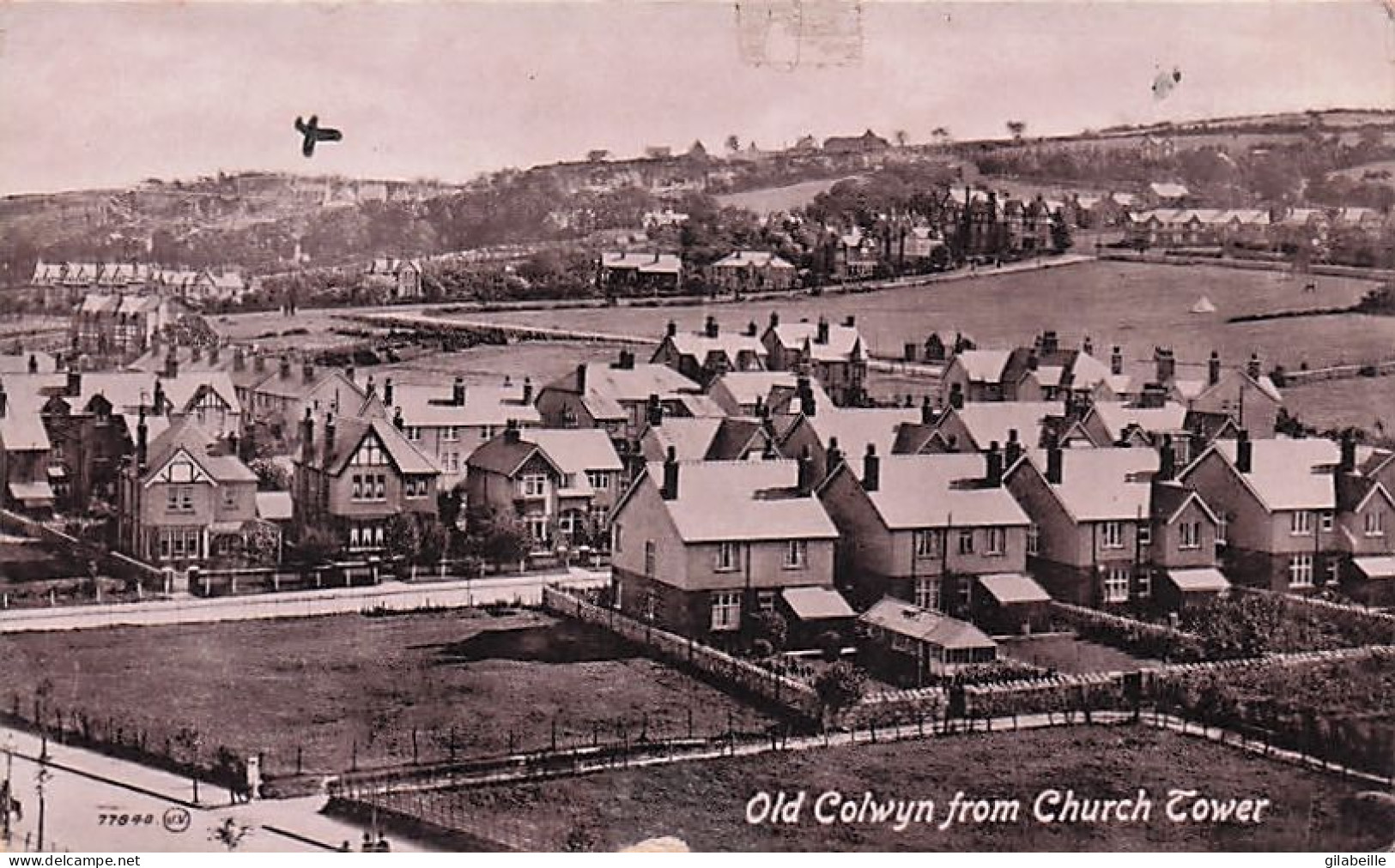 OLD COLWYN -  Old Colwyn From Church Tower - 1915 - Altri & Non Classificati