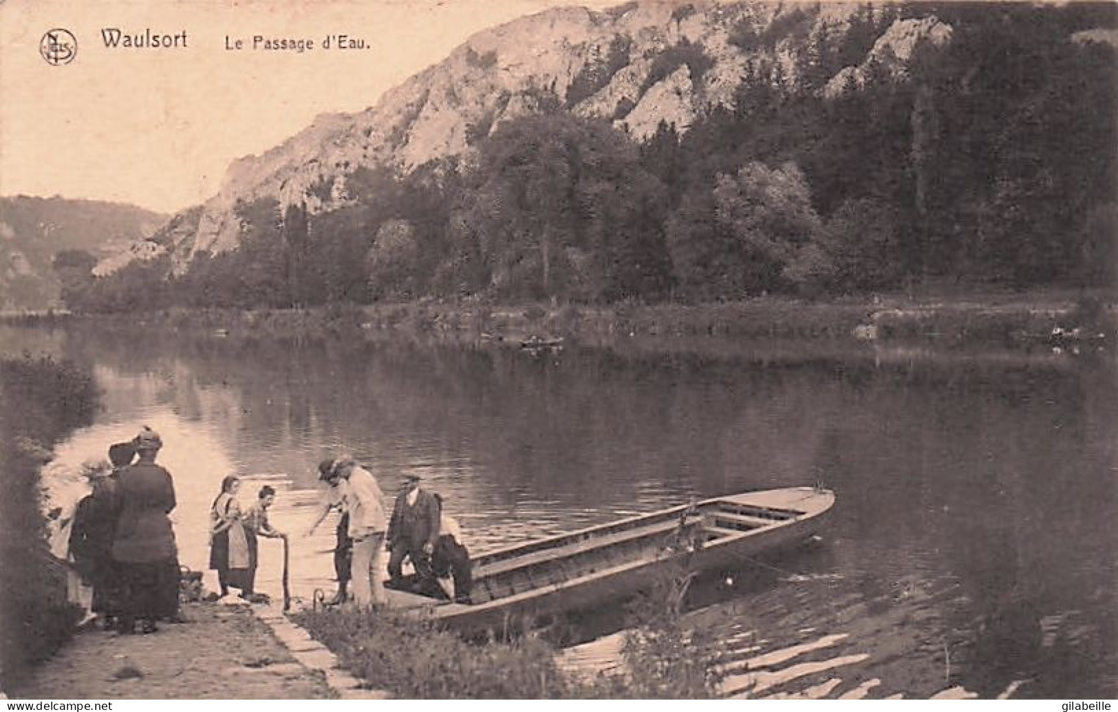 Hastiere - WAULSORT - Le Passage D'eau - Hastière