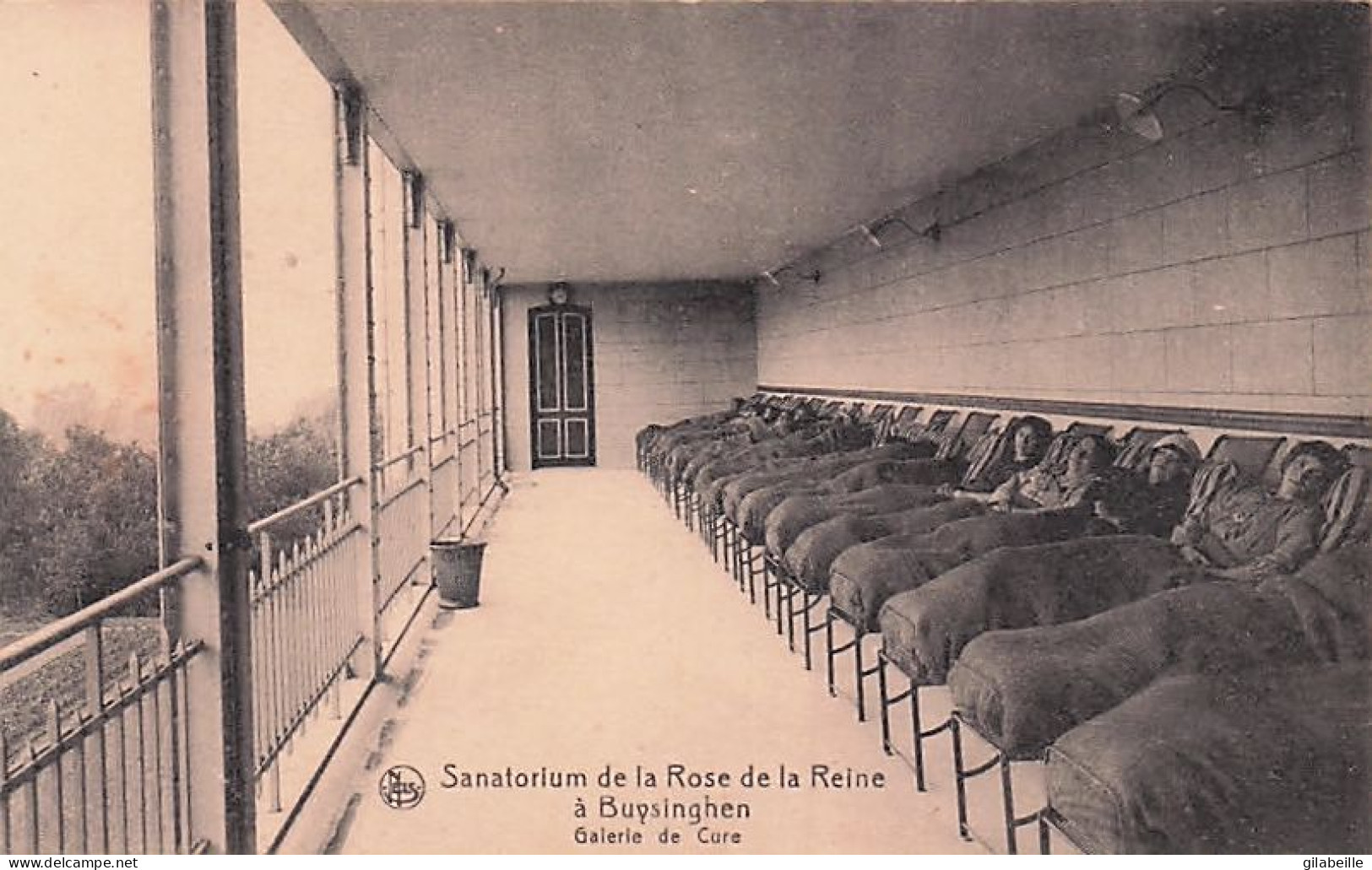 Buizingen - Buyzingen - Sanatorium Rose De La Reine - Sanatorium Roos Der Koningin - Galerie De Cure - Halle