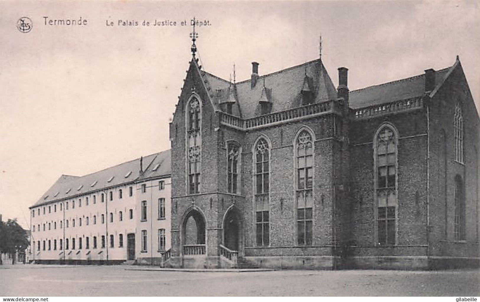 DENDERMONDE - TERMONDE - Le Palais De Justice Et Dépot - Dendermonde