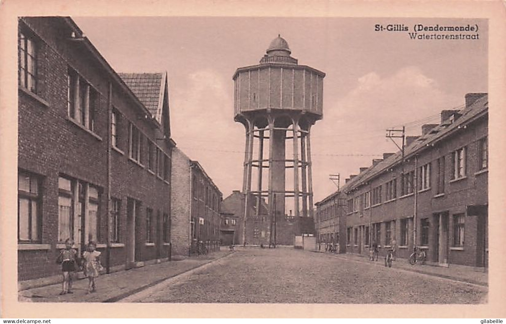 Sint-Gillis-bij-Dendermonde  - Saint-Gilles-lez-Termonde - Watertorenstraat - Sint-Gillis-Waas