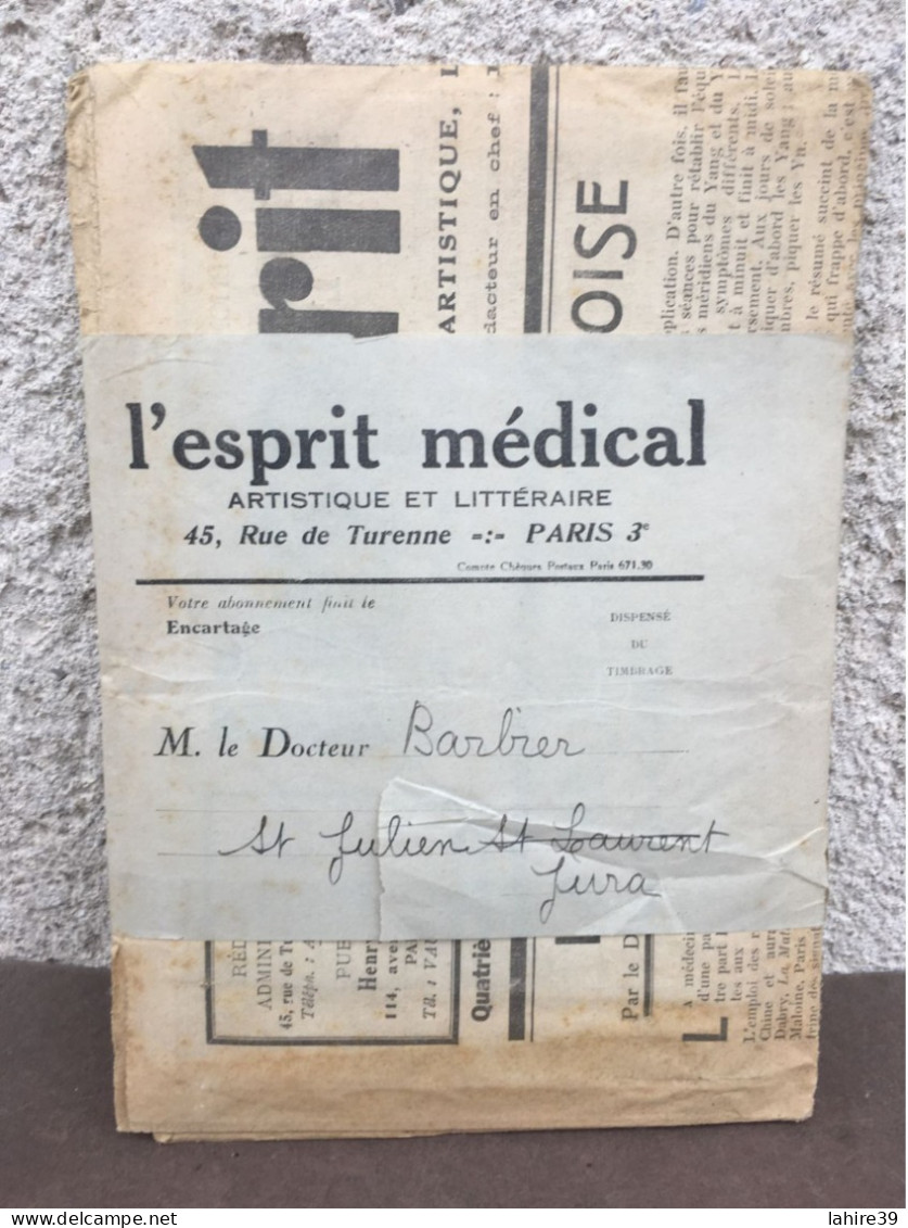 Ancien Journal / L'Esprit Médical / 1932 / Jamais Ouvert - Other & Unclassified