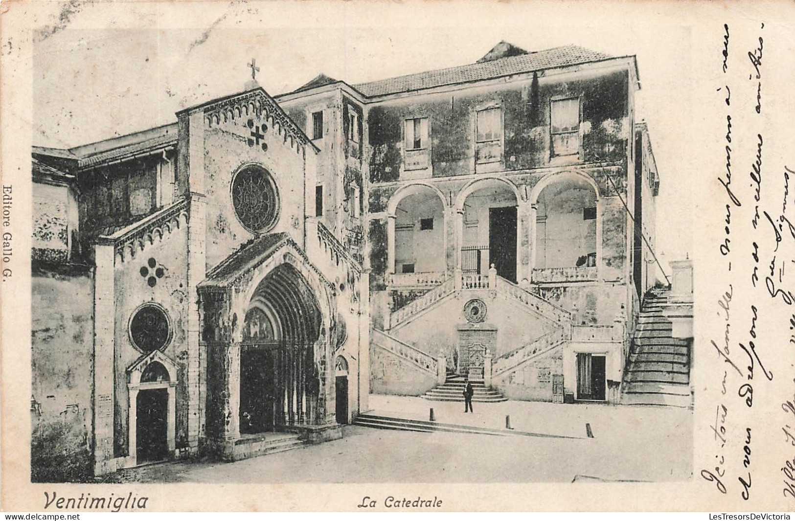 ITALIE - Ventimiglia - La Cathédrale - Carte Postale Ancienne - Sonstige & Ohne Zuordnung