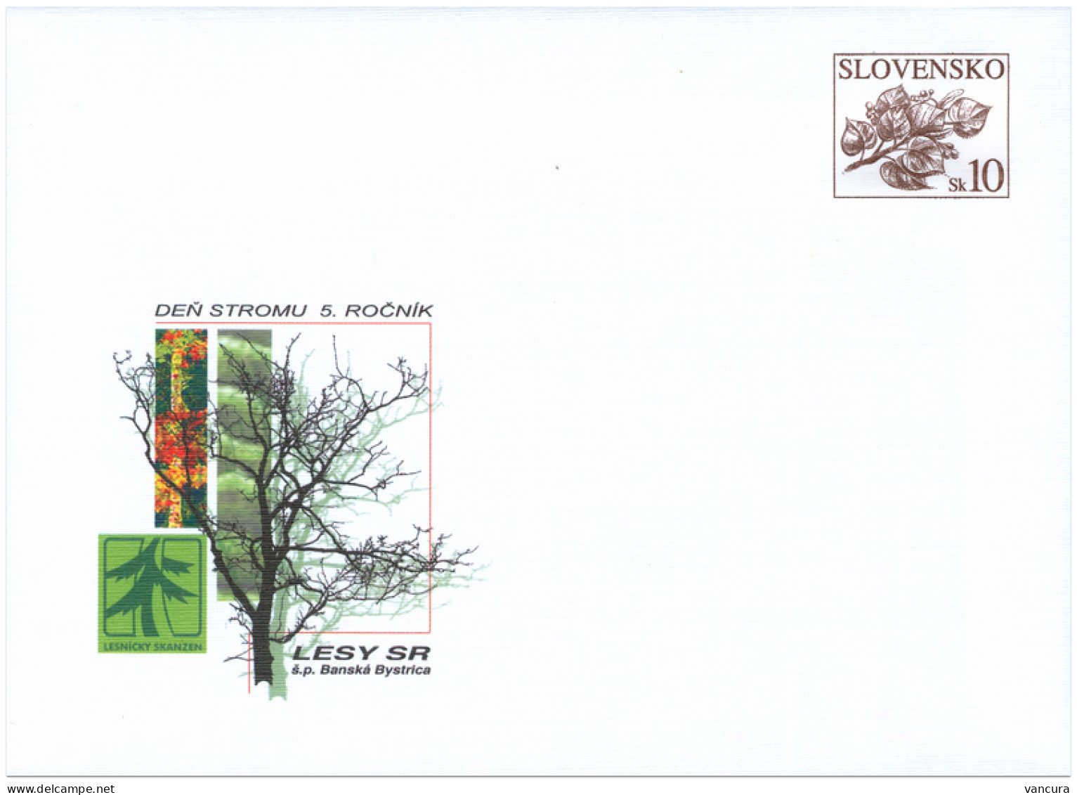 COB 75 Slovakia The Day Of The Tree 2006 - Enveloppes