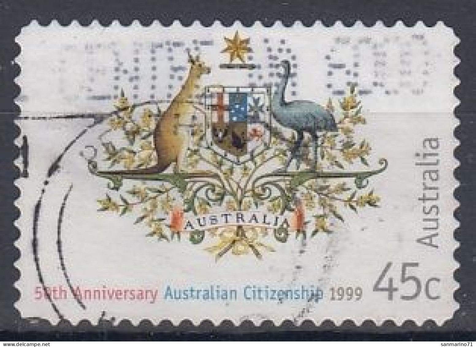 AUSTRALIA 1785,used,falc Hinged - Unclassified