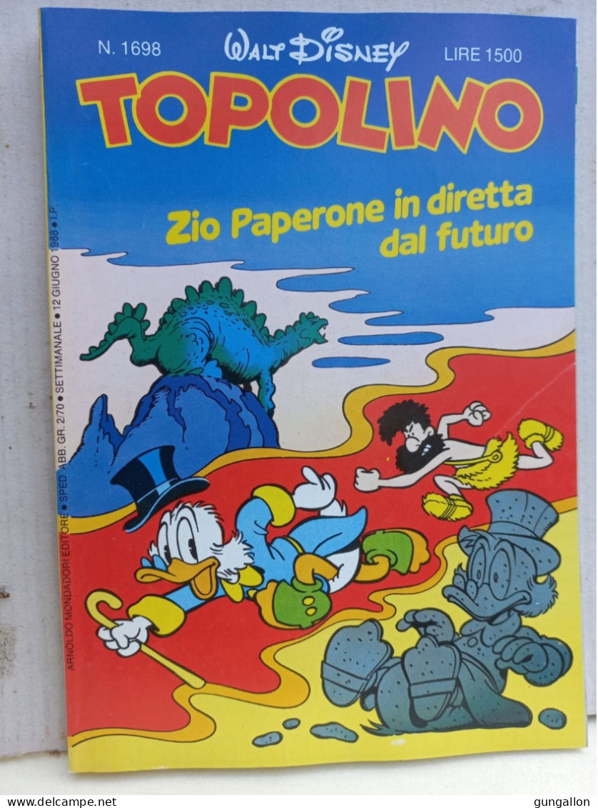 Topolino (Mondadori 1988) N. 1698 - Disney