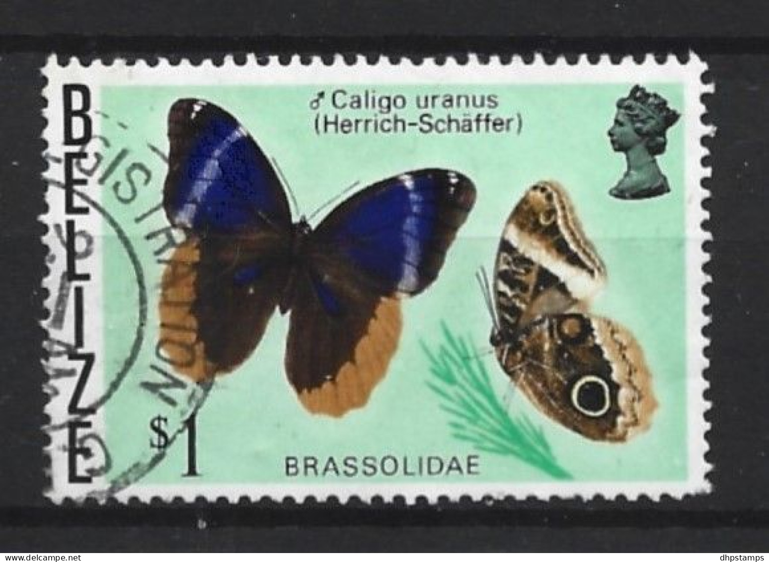 Belize 1974 Butterflies Y.T. 347 (0) - Belice (1973-...)