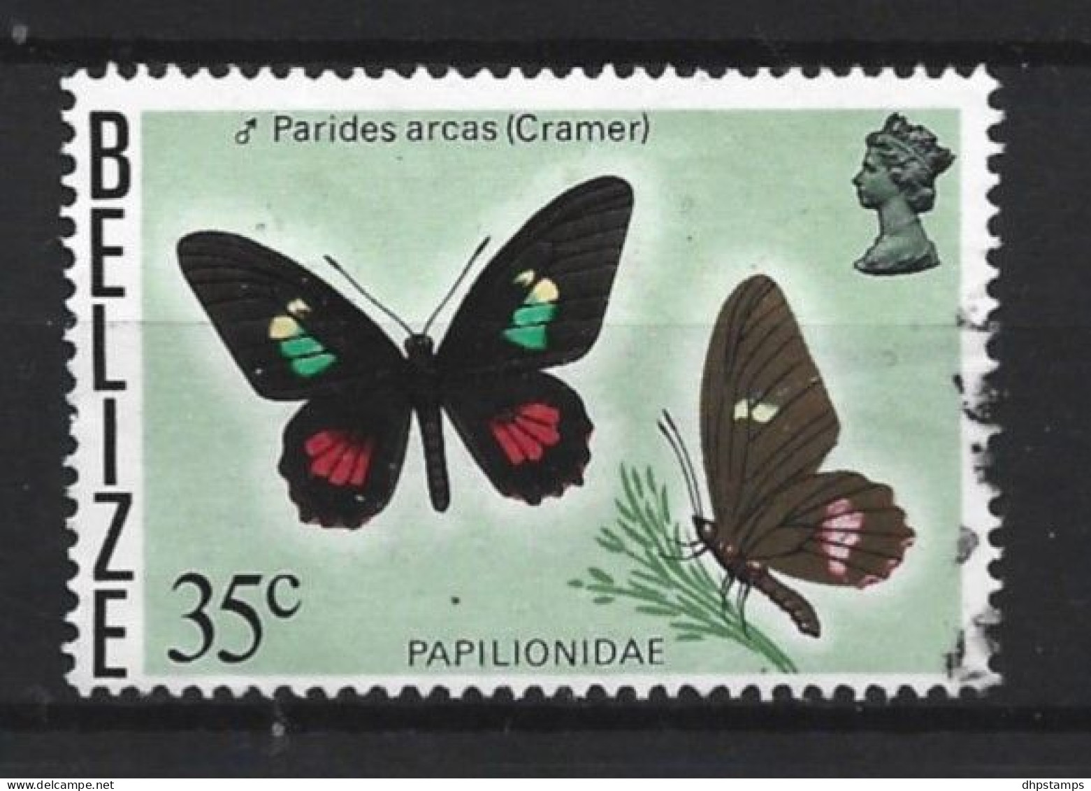 Belize 1974 Butterflies Y.T. 382 (0) - Belice (1973-...)