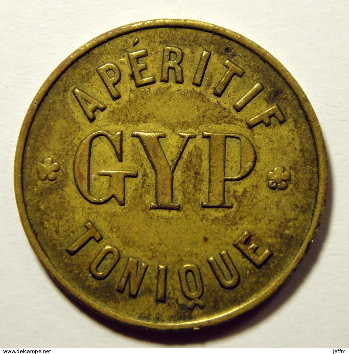 Jeton Publicitaire Apéritif GYP - Assurance Pour Le Consommateur ! - Monetary / Of Necessity