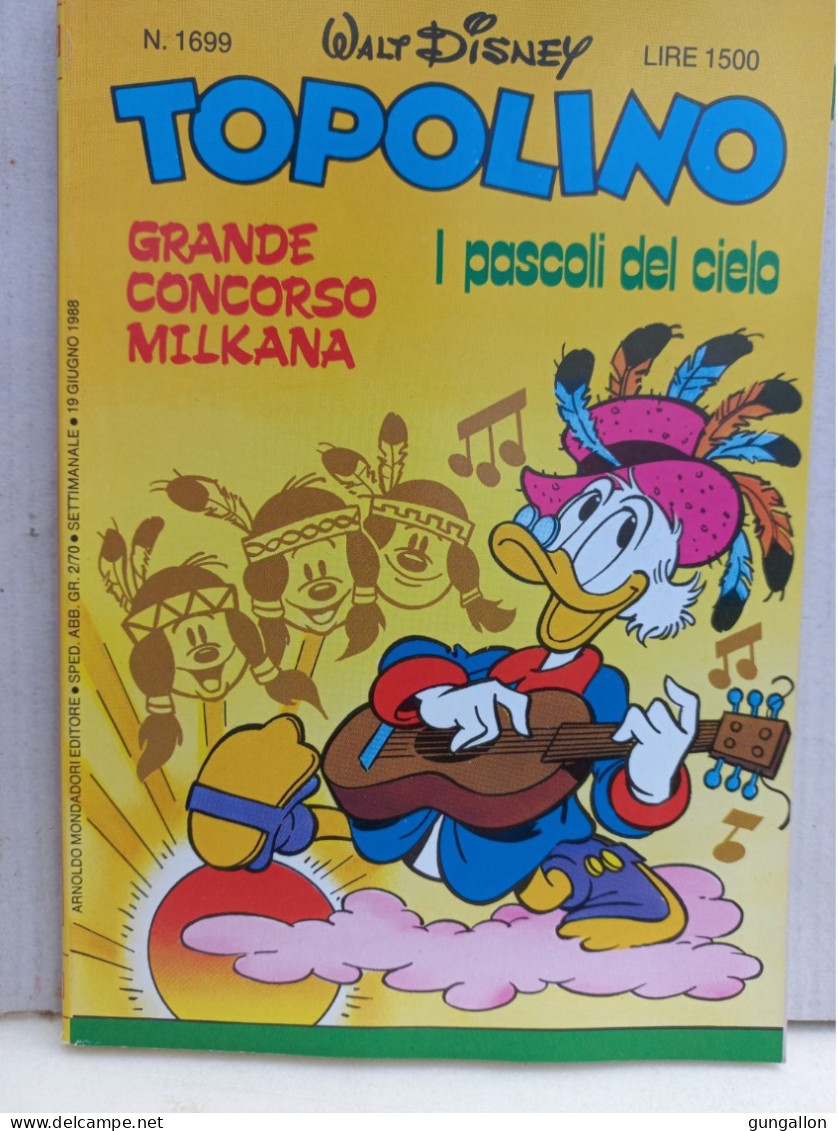 Topolino (Mondadori 1988) N. 1699 - Disney