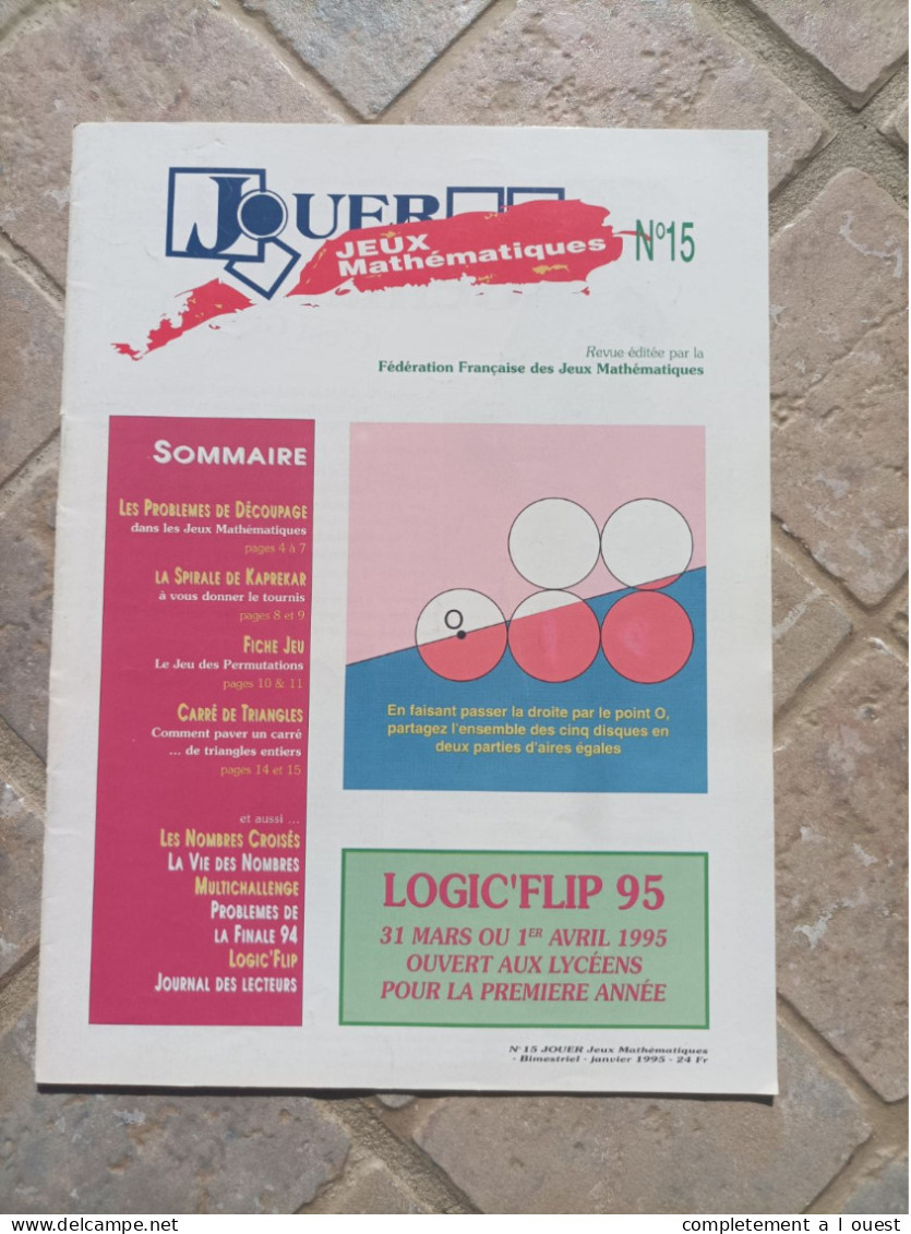 Jouer Jeux Mathématiques N° 15 Réflexion Casse-tête Puzzles Puzzle - Wissenschaft