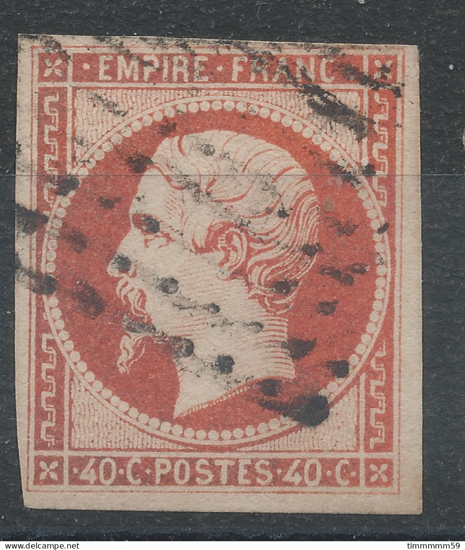 Lot N°83238   Variété/n°16, Oblitéré Cachets D'essais Tous Bureaux ????????? - 1853-1860 Napoleon III