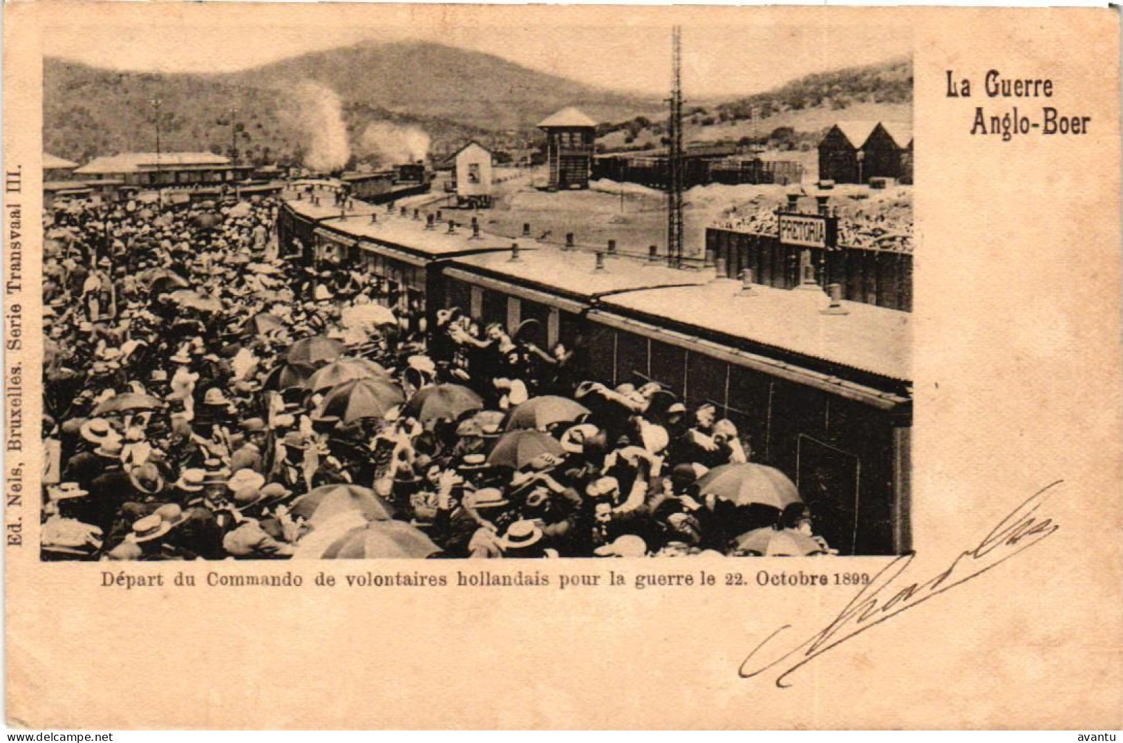 SOUTH AFRICA / FARMERS WAR /  DEPARTURE TO WAR 1899 - South Africa