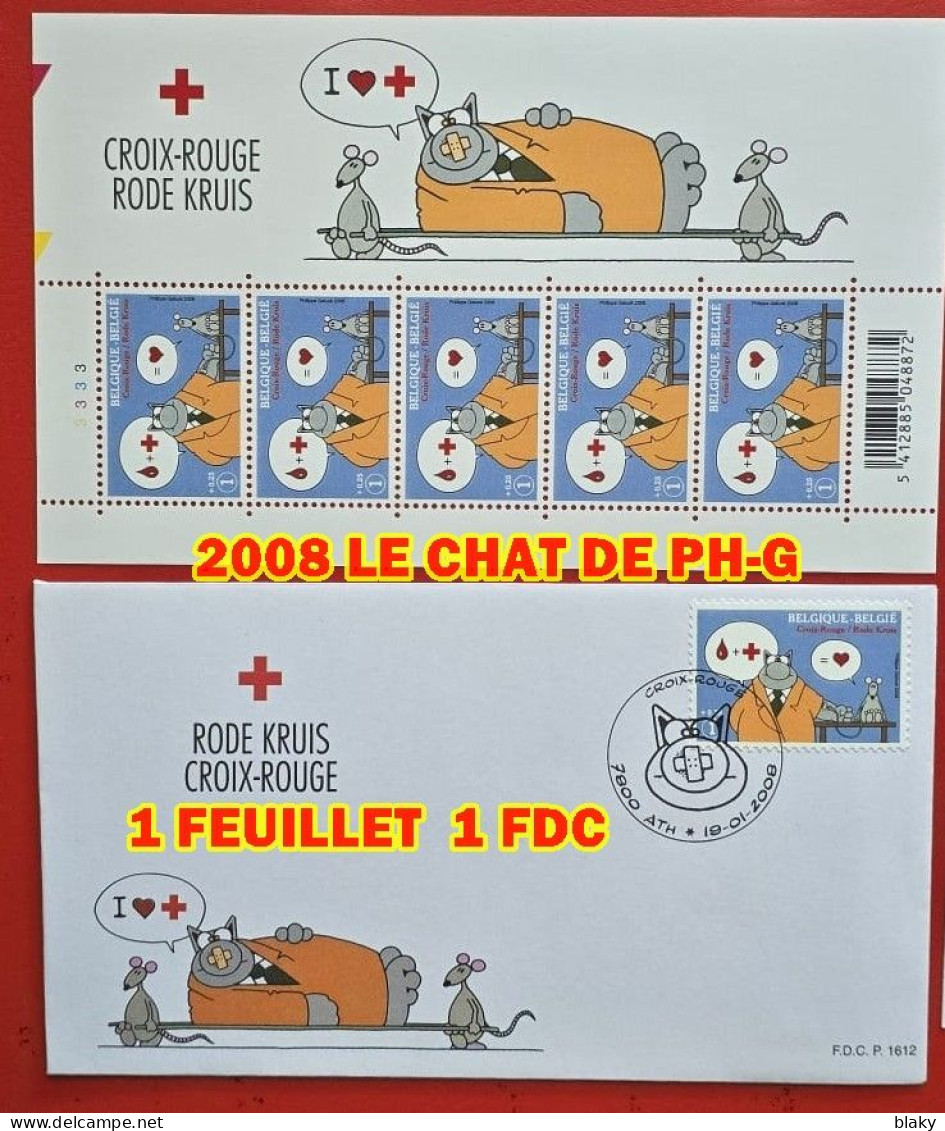 2008 CHAT  5 TPOSTE NATIONALE   1 FDC ATH - 1999-2010