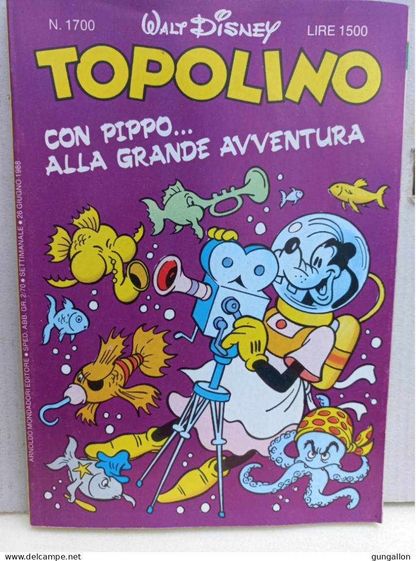 Topolino (Mondadori 1988) N. 1700 - Disney