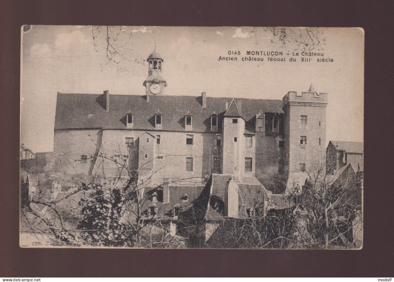 CPA - 03 - Montluçon - Le Château - Circulée En 1916 - Montlucon