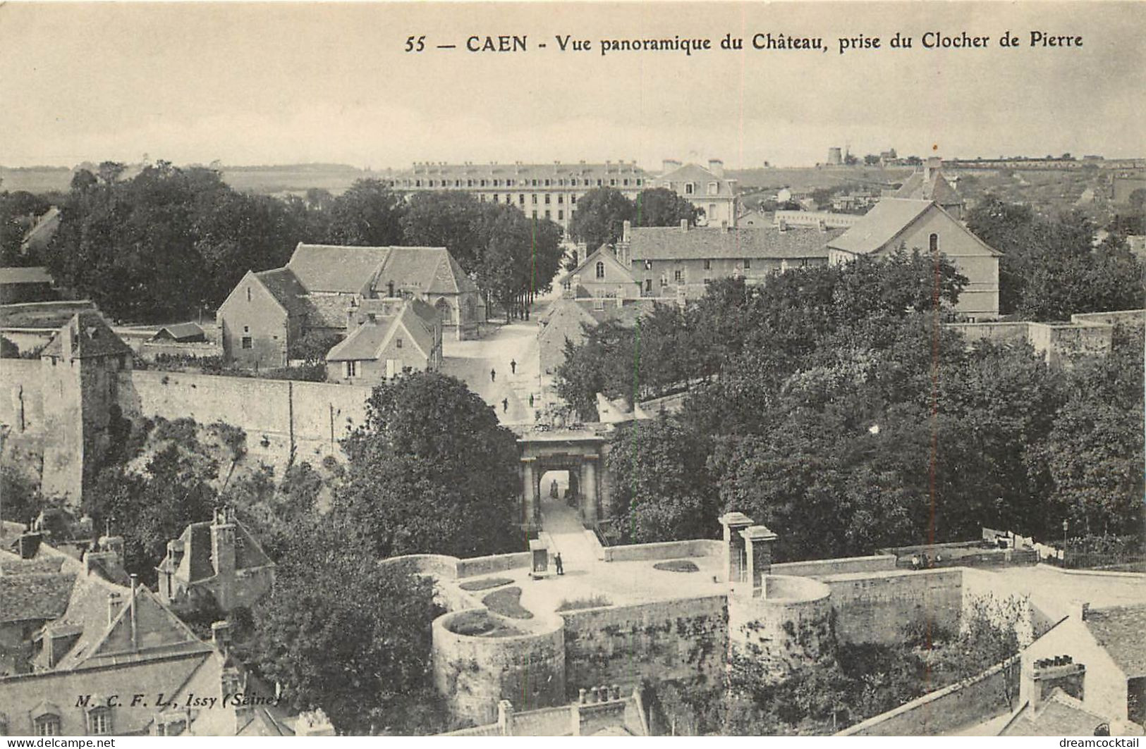 9 Cpa 14 CAEN. Marché, Eglise Et Tour St-Jean Et St Pierre St Etienne St-Michel Vaucelle, Lycée Malherbe, - Caen