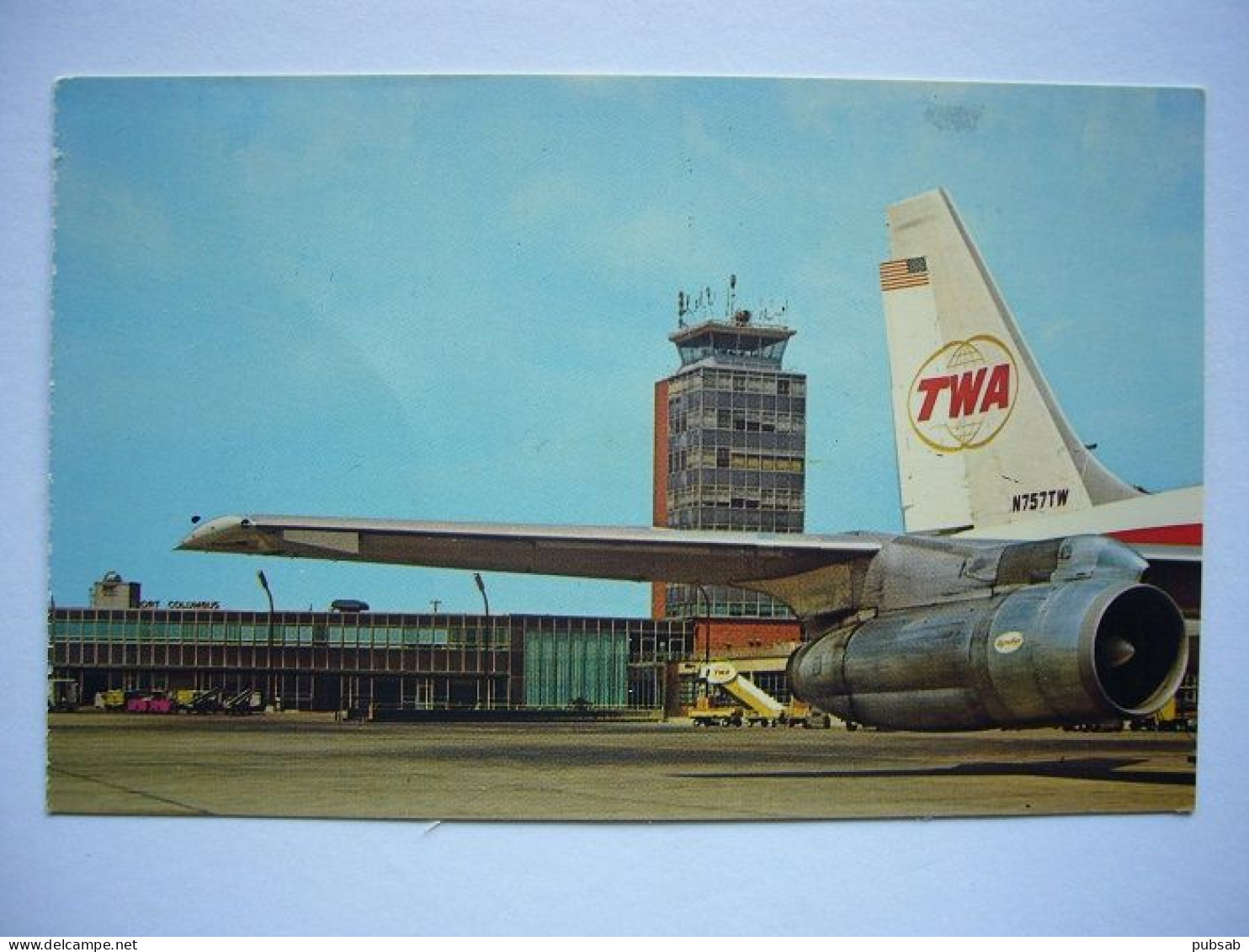 Avion / Airplane / TWA / Boeing B707 / Seen At Columbus Airport - 1946-....: Modern Tijdperk