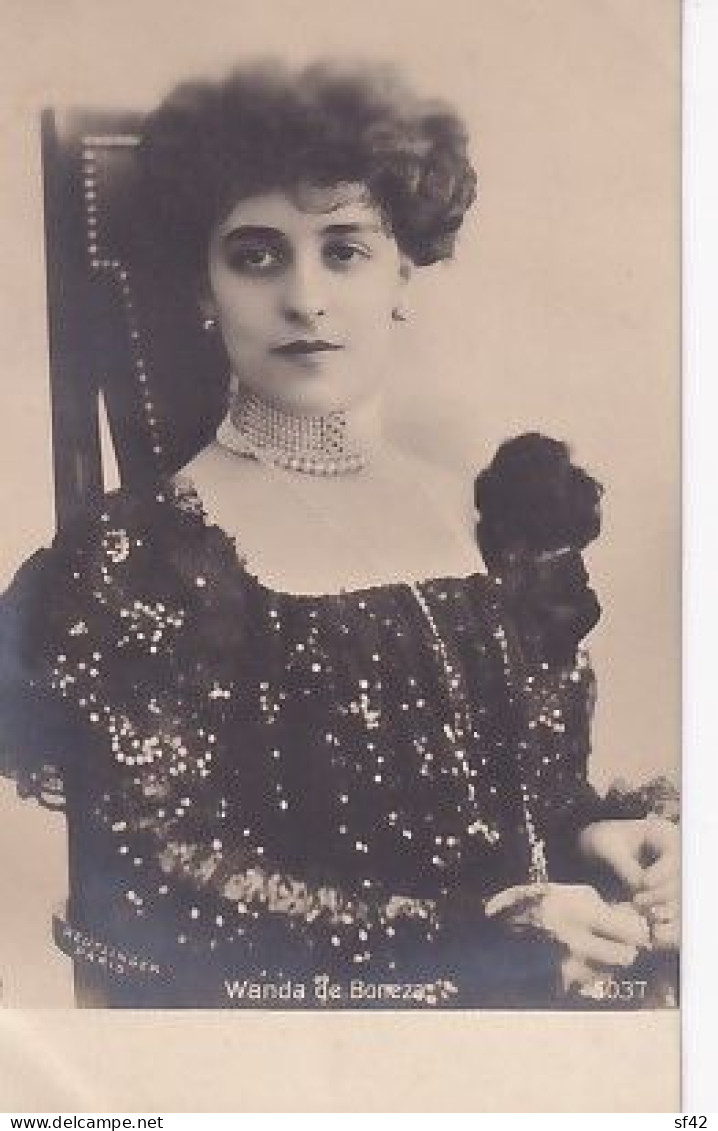 WANDA DE BONEZA                 REUTLINGER - Théâtre