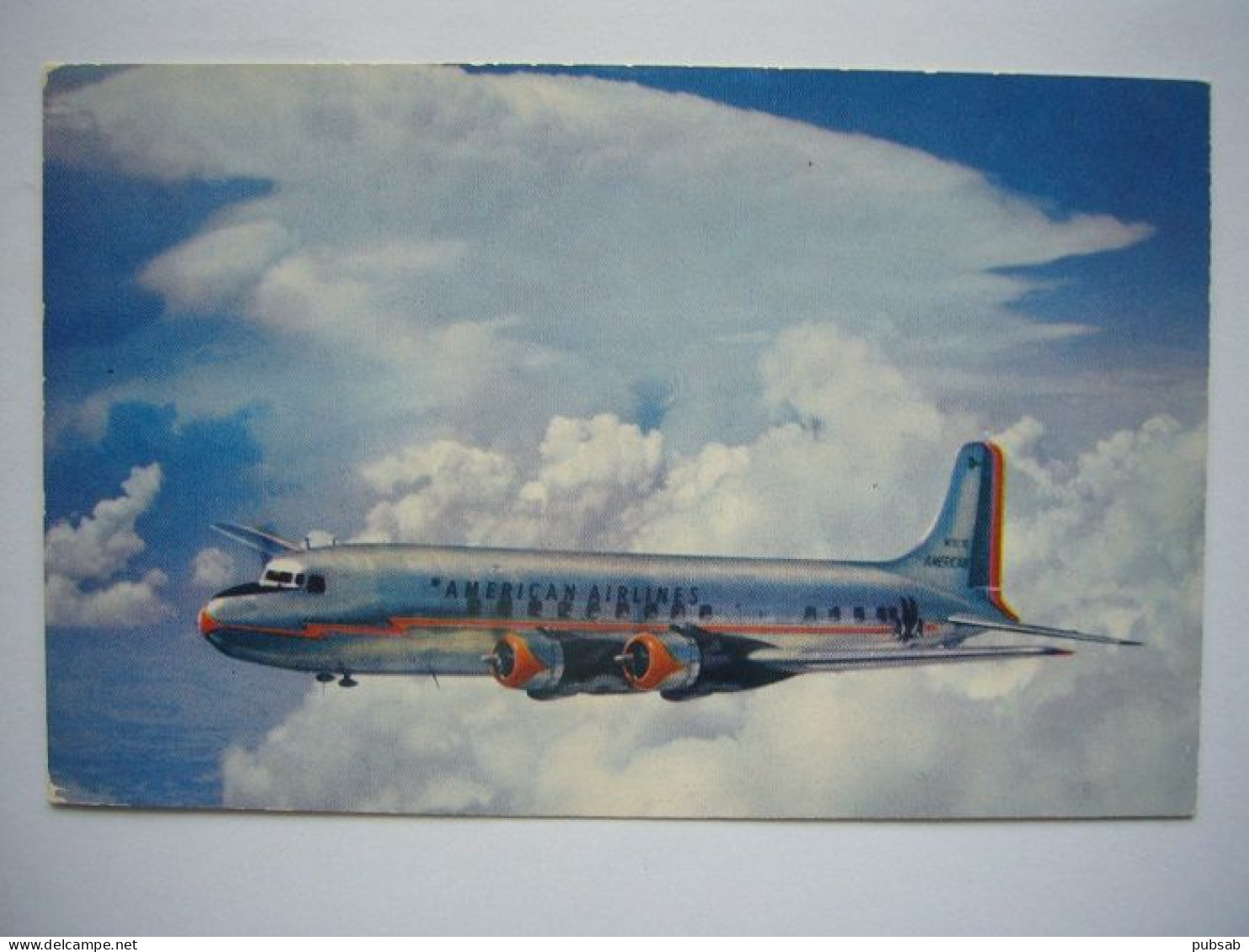 Avion / Airplane / AMERICAN AIRLINES / Douglas DC-6 / Airline Issue - 1946-....: Era Moderna