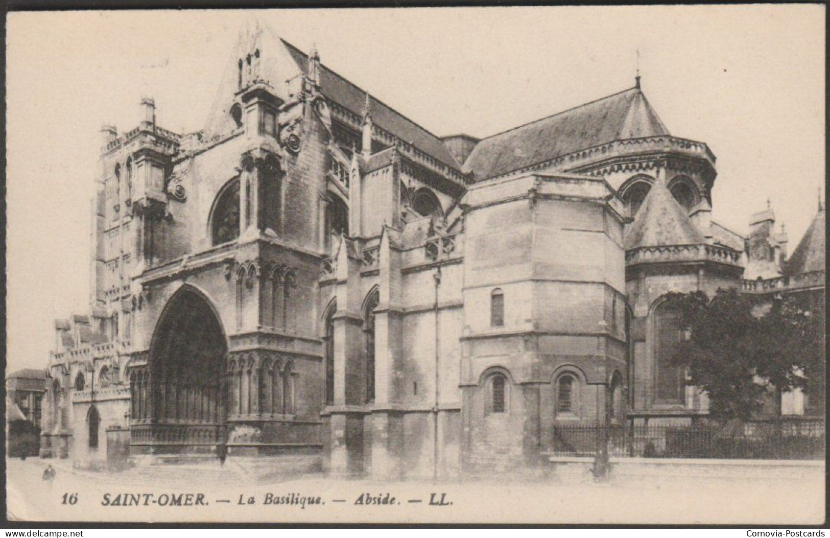 Abside, La Basilique, Saint Omer, C.1910 - Lévy CPA LL16 - Saint Omer