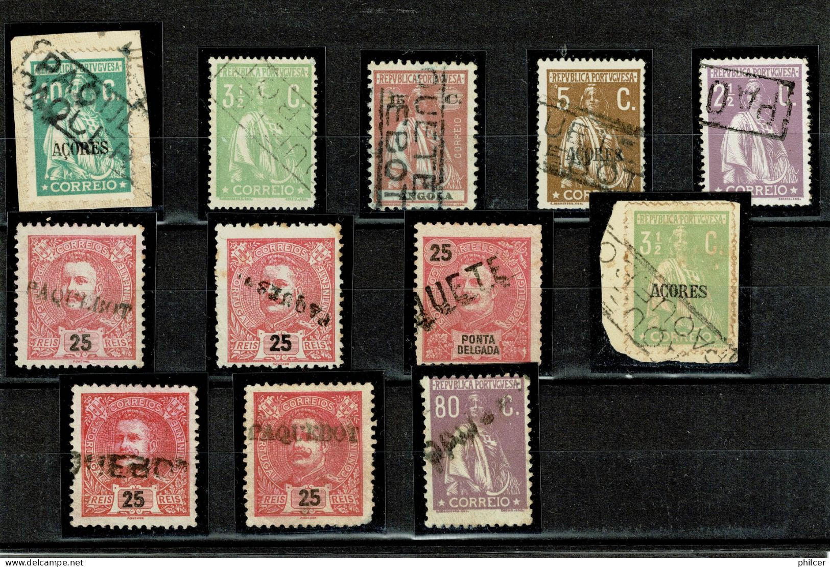 Portugal, 1898, 141..., Paquebot, Used - Used Stamps