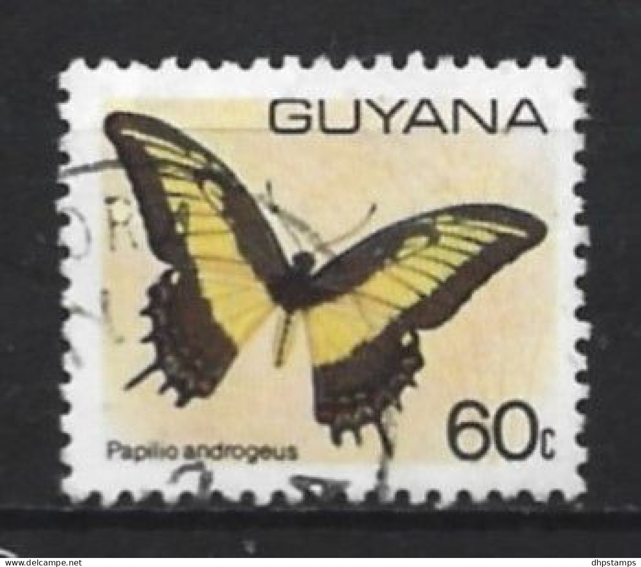 Guyana 1980 Butterfly  Y.T.  555 (0) - Guiana (1966-...)