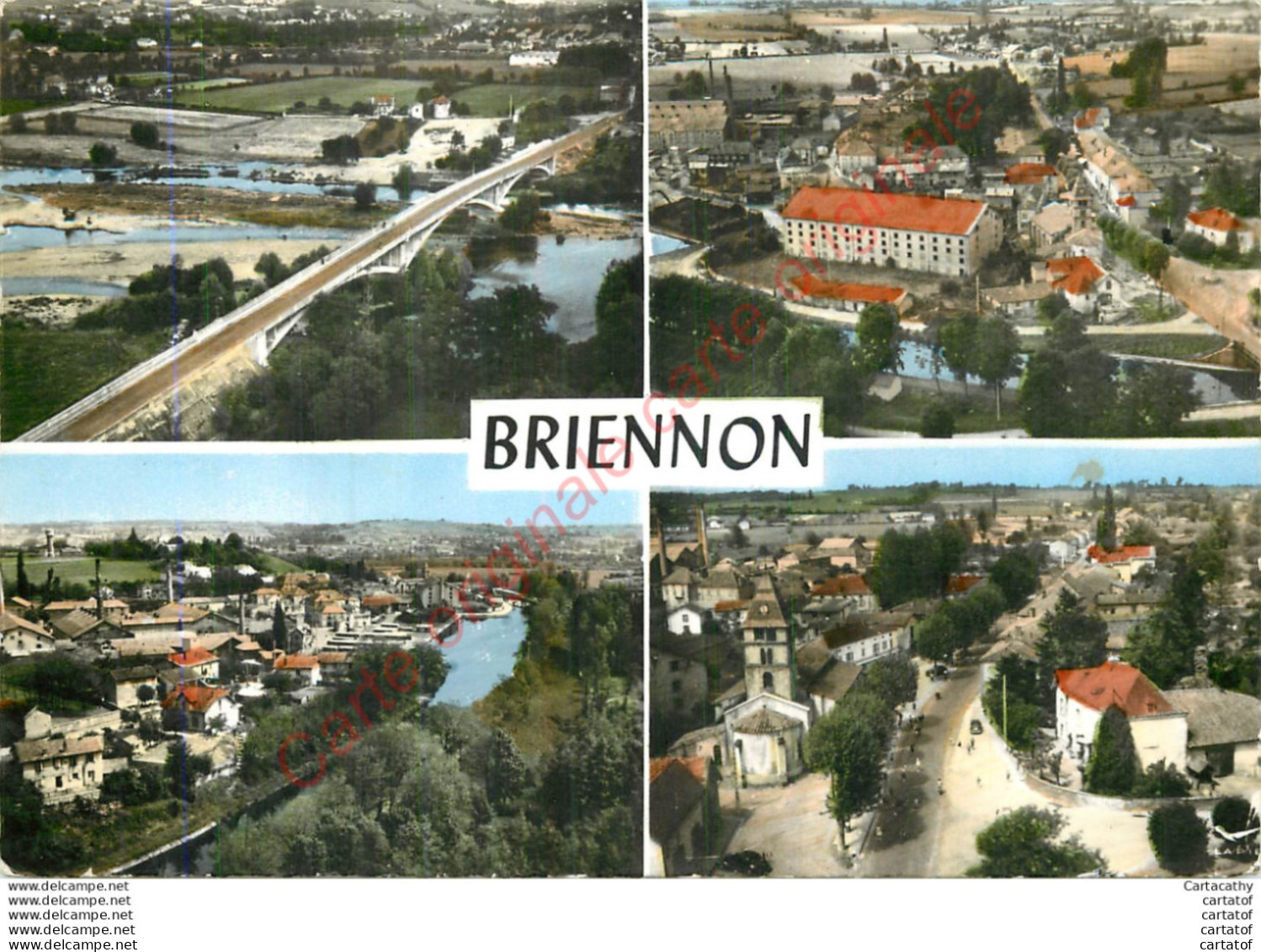 42.  BRIENNON . Le Pont Sur La Loire . - Other & Unclassified