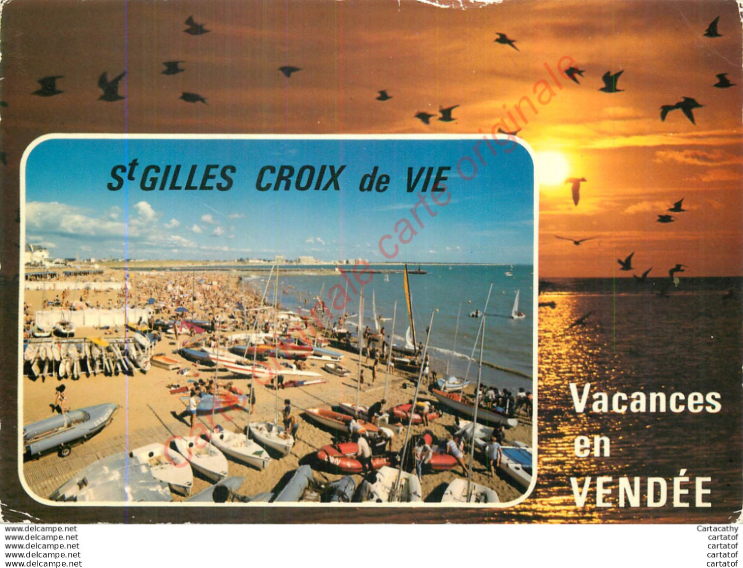 85.  SAINT GILLES CROIX DE VIE .  Vacances En Vendée . - Saint Gilles Croix De Vie