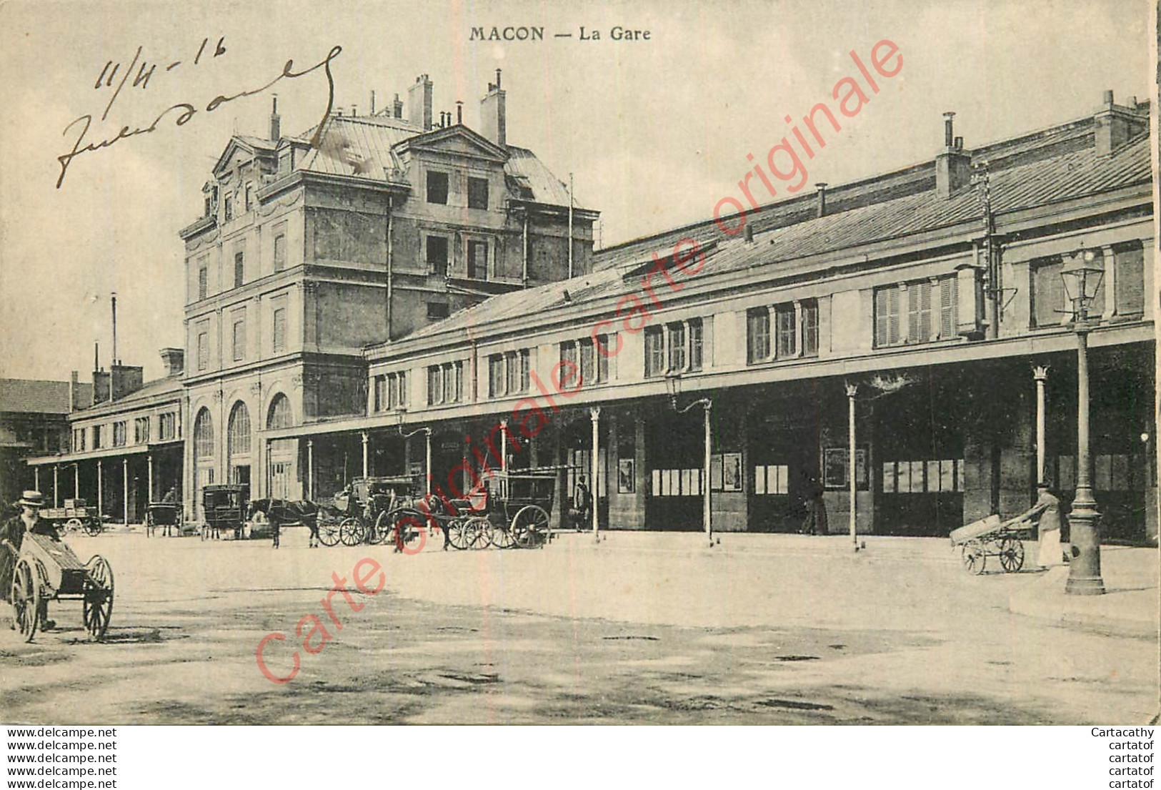 71. MACON .   La Gare . - Macon