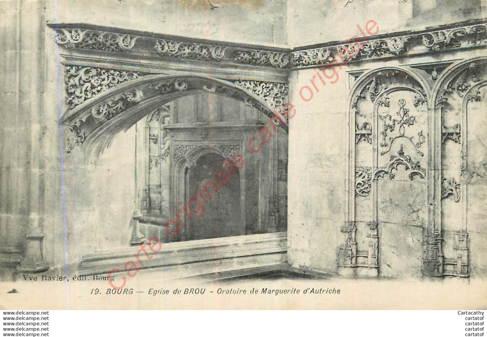 01.  BOURG .  Eglise De BROU .  Oratoire De Marguerite D'Autriche . - Eglise De Brou