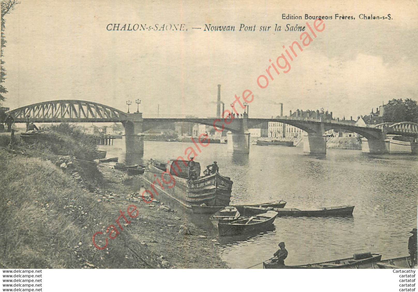 71.  CHALON SUR SAONE .   Nouveau Pont Sur La Saône . - Chalon Sur Saone