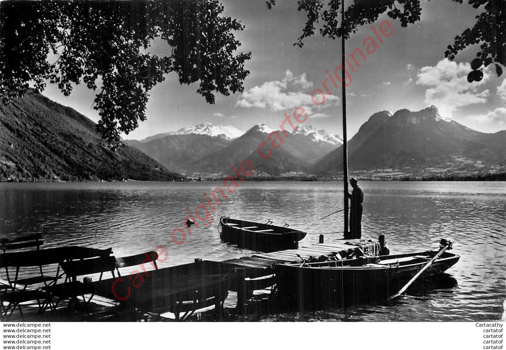 74.  TALLOIRES ANGON .  Lac D'ANNECY . - Talloires