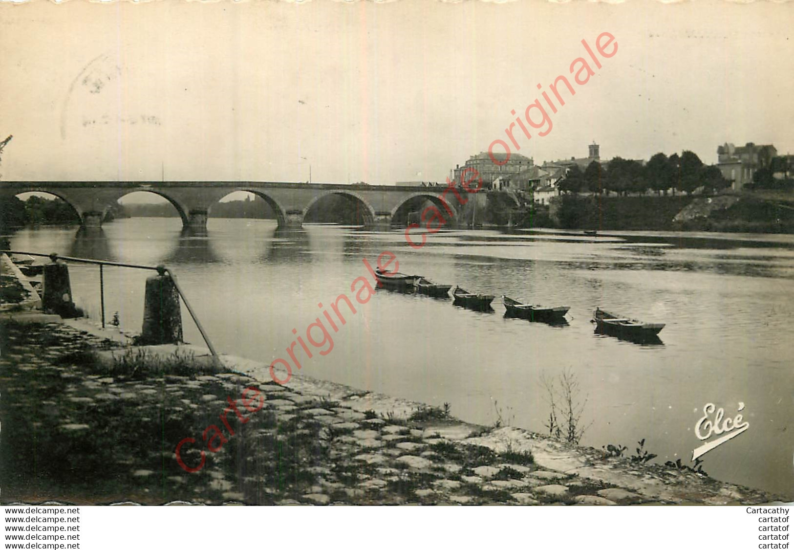 24.  BERGERAC .  Pont De Pierre Sur La Dordogne . - Bergerac