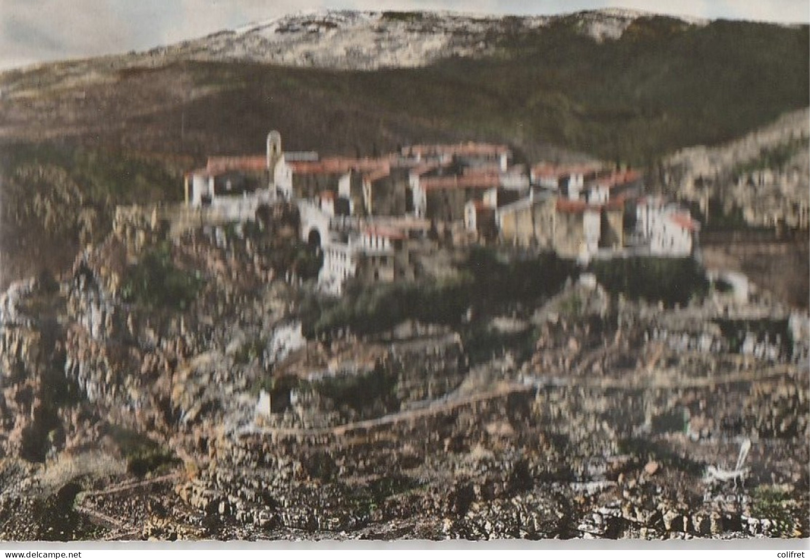 06 - Gourdon  -  Vue Aérienne  -  Vue Générale - Gourdon