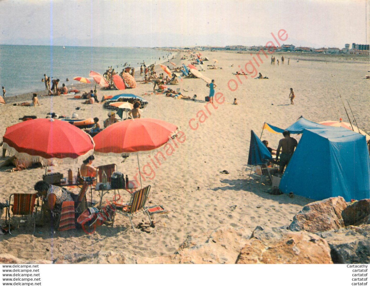 66.  LE BARCARES .  LA PLAGE . - Port Barcares