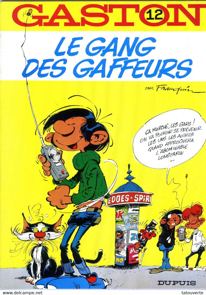 FRANQUIN  "Le Gang Des Gaffeurs" GASTON 1989 AvecTimbre Oblitération1er Jour Neuf! - Unclassified