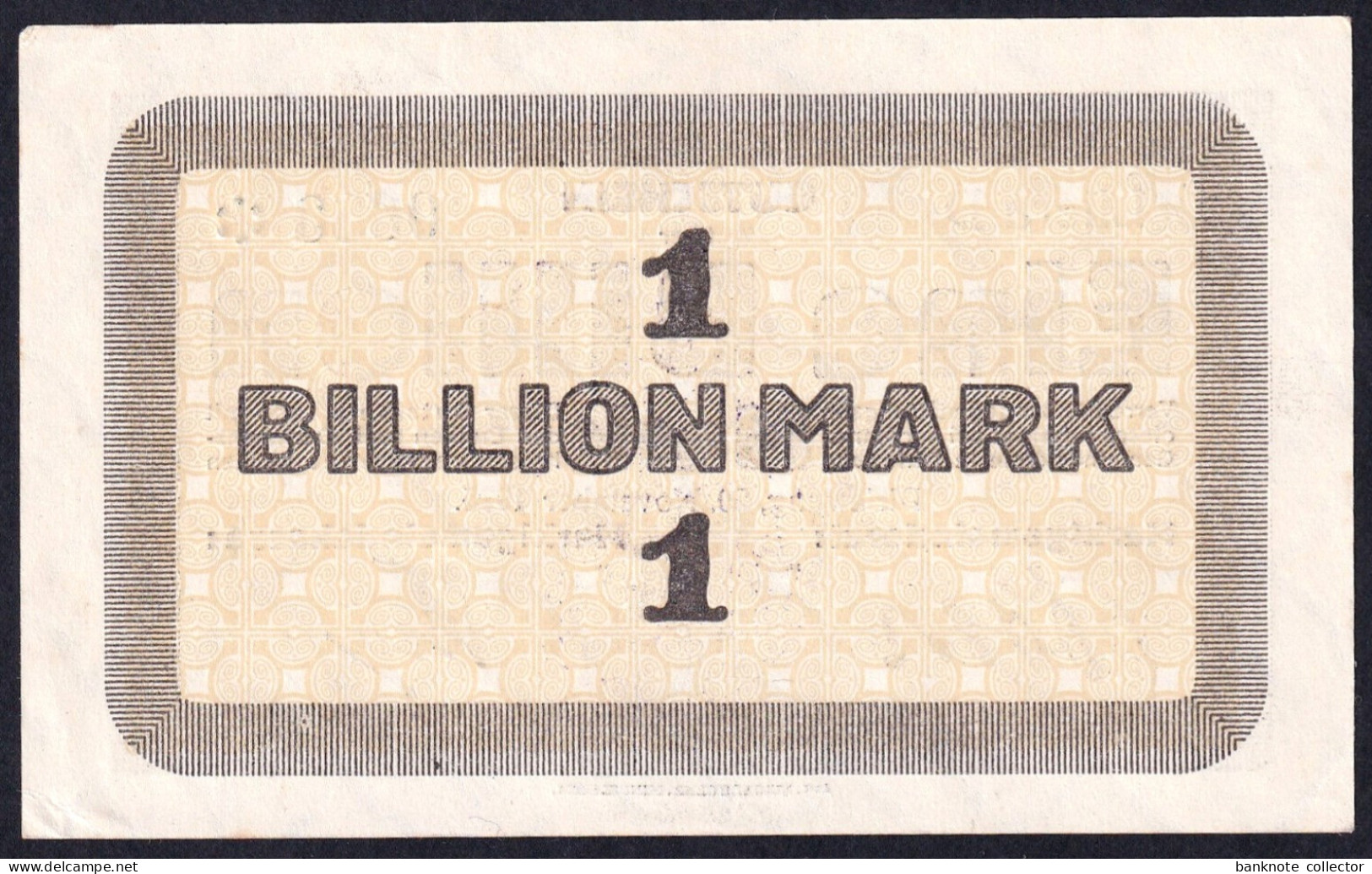 Deutschland, Germany, Dirlewang - 1 Billionen Mark, 1923 ! - 1 Billion Mark