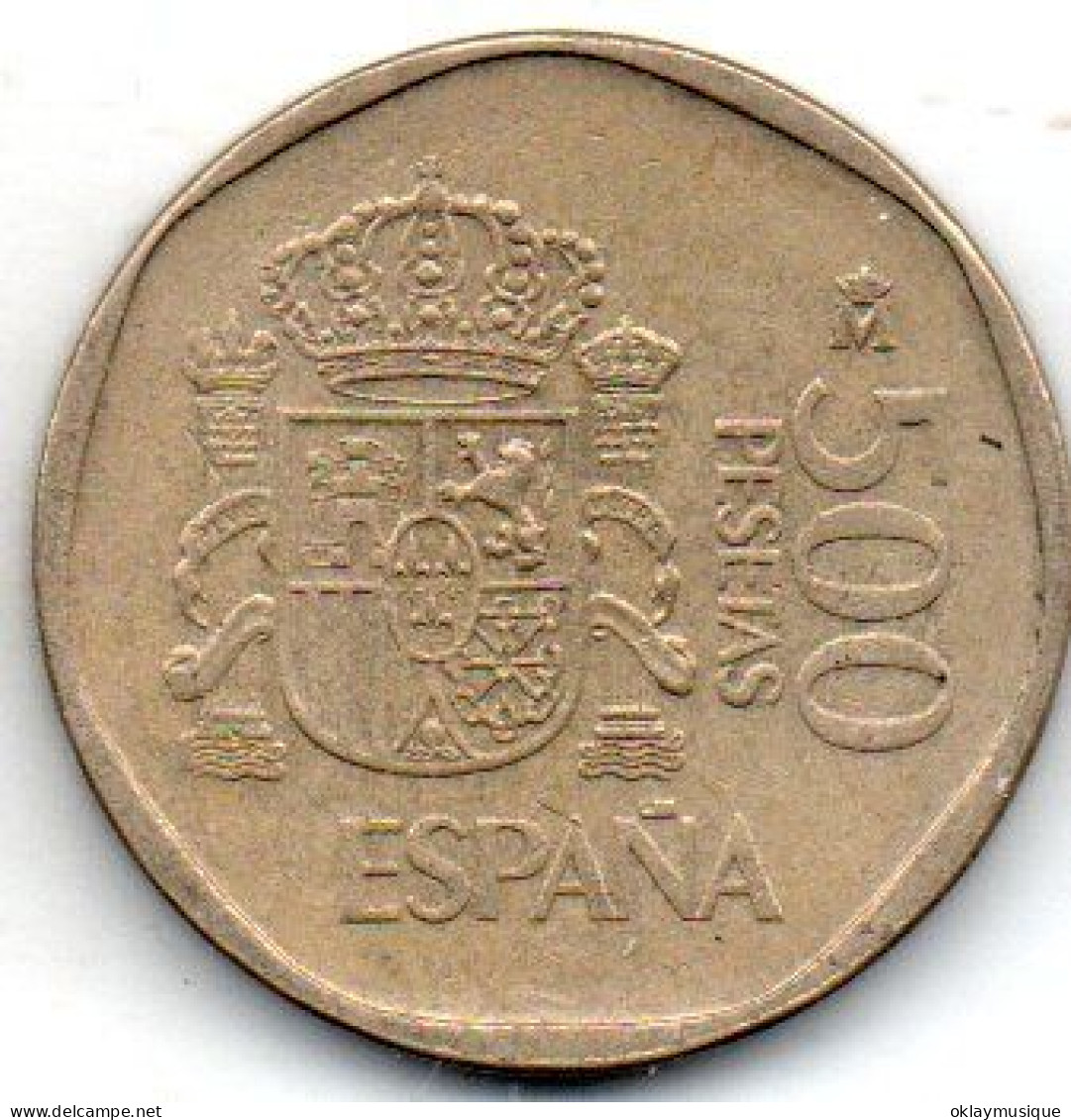 500 Peseta 1989 - 500 Peseta
