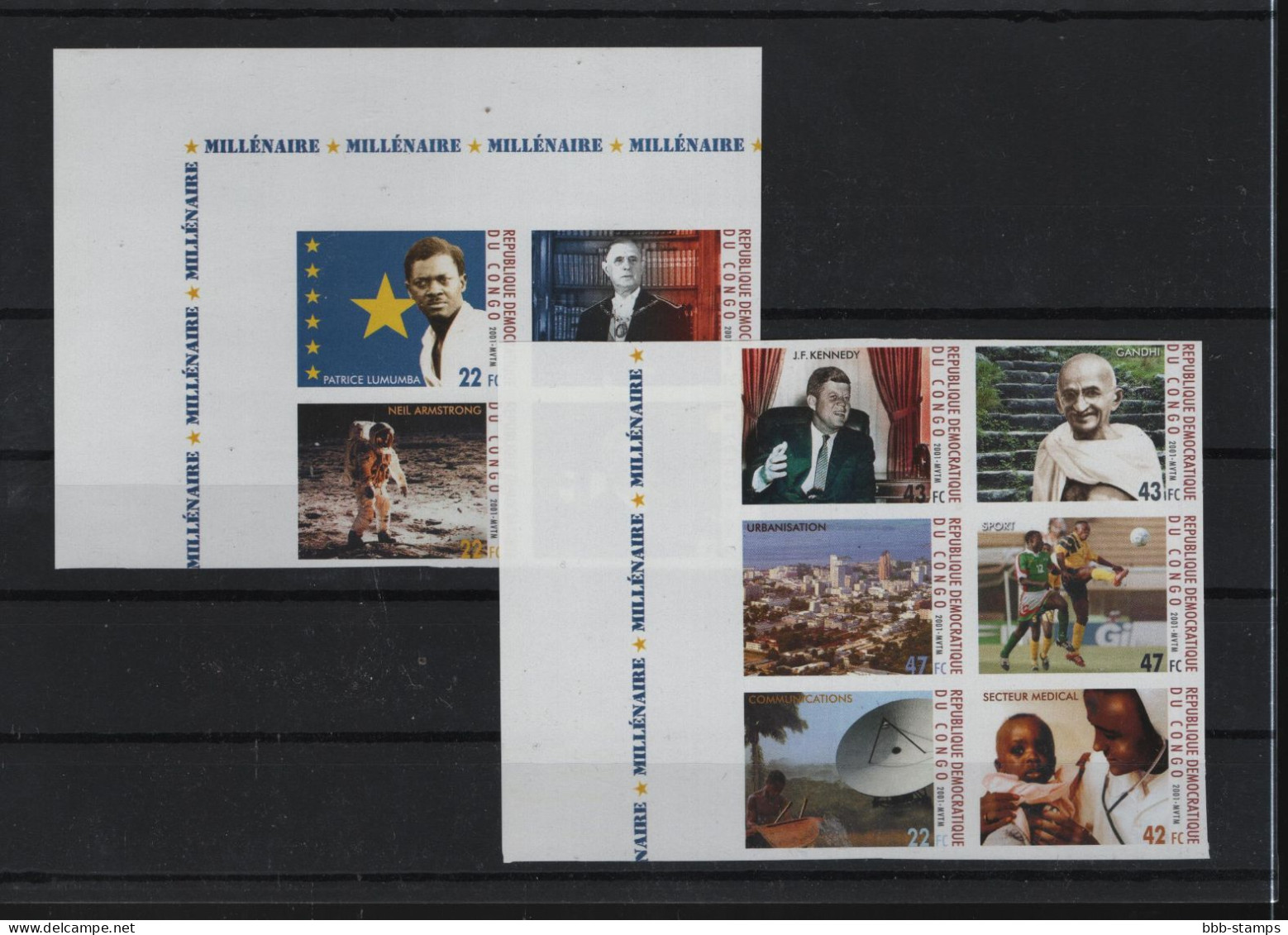 Zaire Michel Cat.No. Mnh/** Set Milleneaire - Nuevos