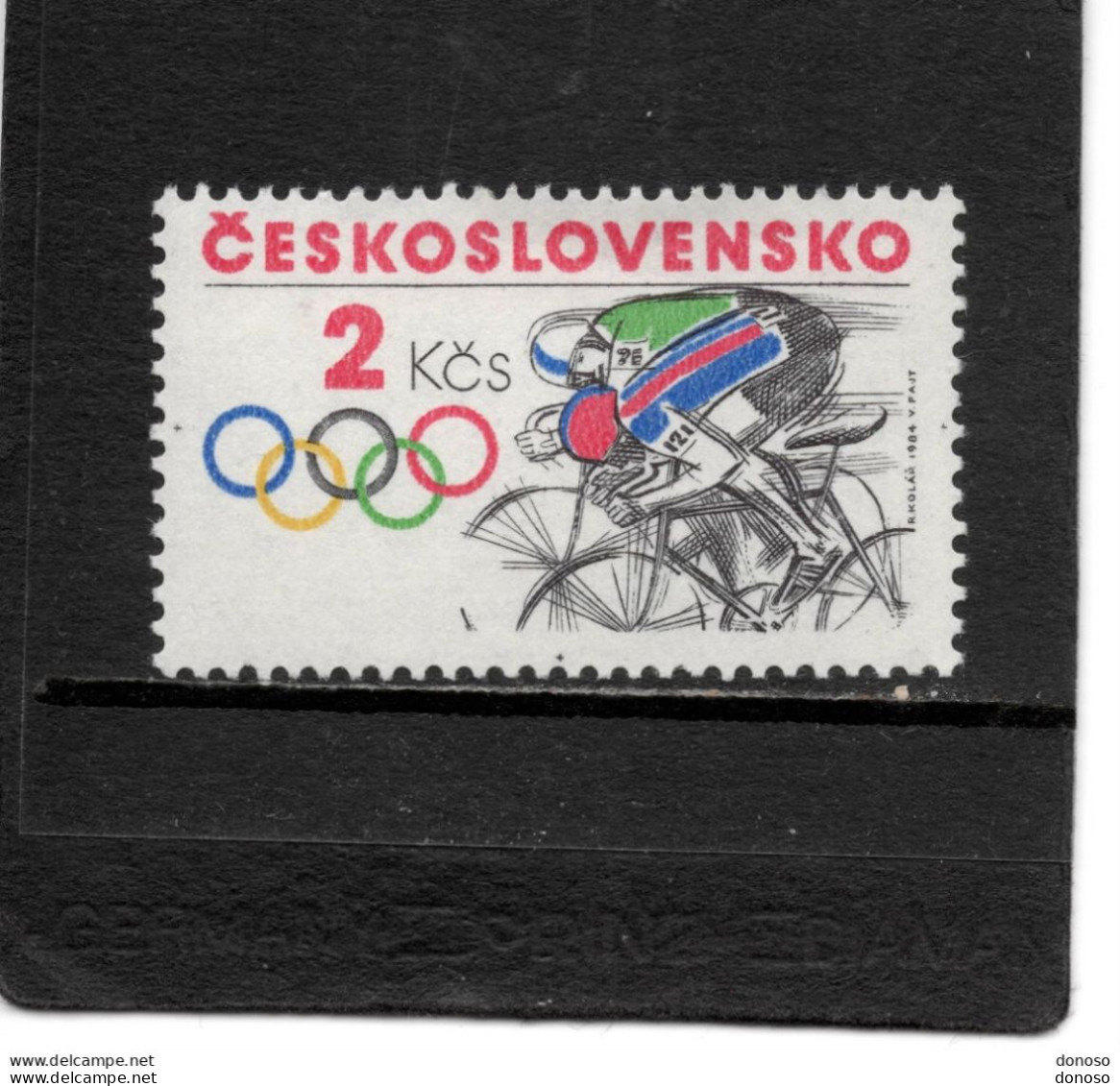 TCHECOSLOVAQUIE 1984 Cyclisme Yvert 2601 NEUF** MNH - Ungebraucht