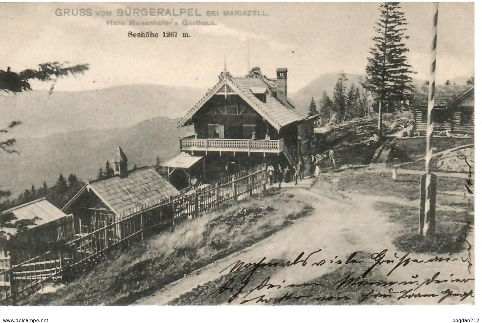 1900/05 - BURGERALPEL Bei MARIAZELL , Gute Zustand, 2 Scan - Mariazell