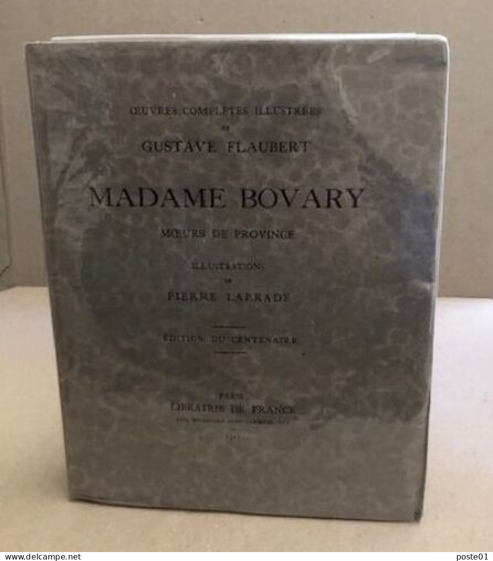 Madame Bovary/ Illustrations De Pierre Laprade - Other & Unclassified