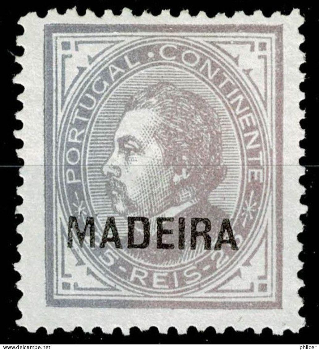 Madeira, 1885, # 32, Reprint, MNG - Madeira