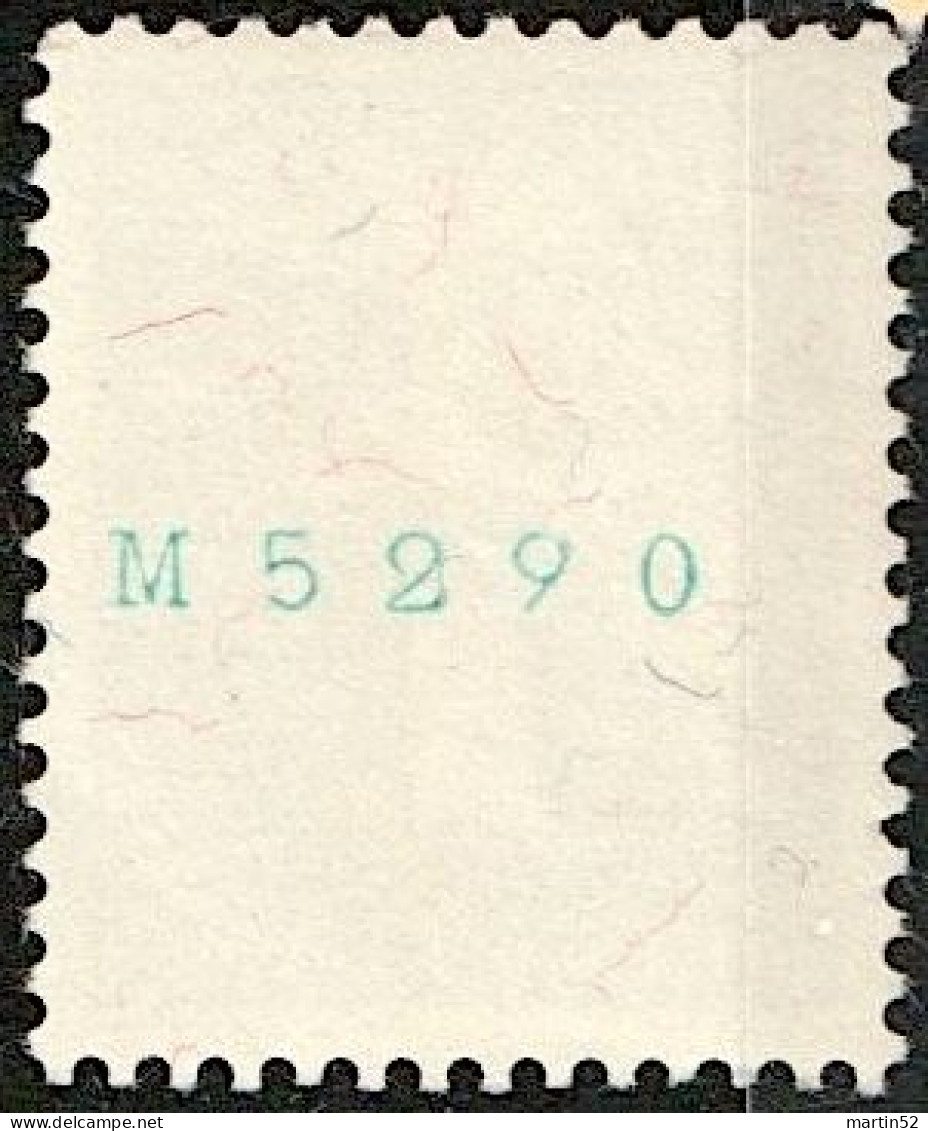 Schweiz Suisse 1939: Coil+N° Rollenmarke MIT NUMMER M5290 "EXPOSITION Zu 232yR.01 Mi 348yR ** MNH  (Zu CHF 13.00) - Franqueo
