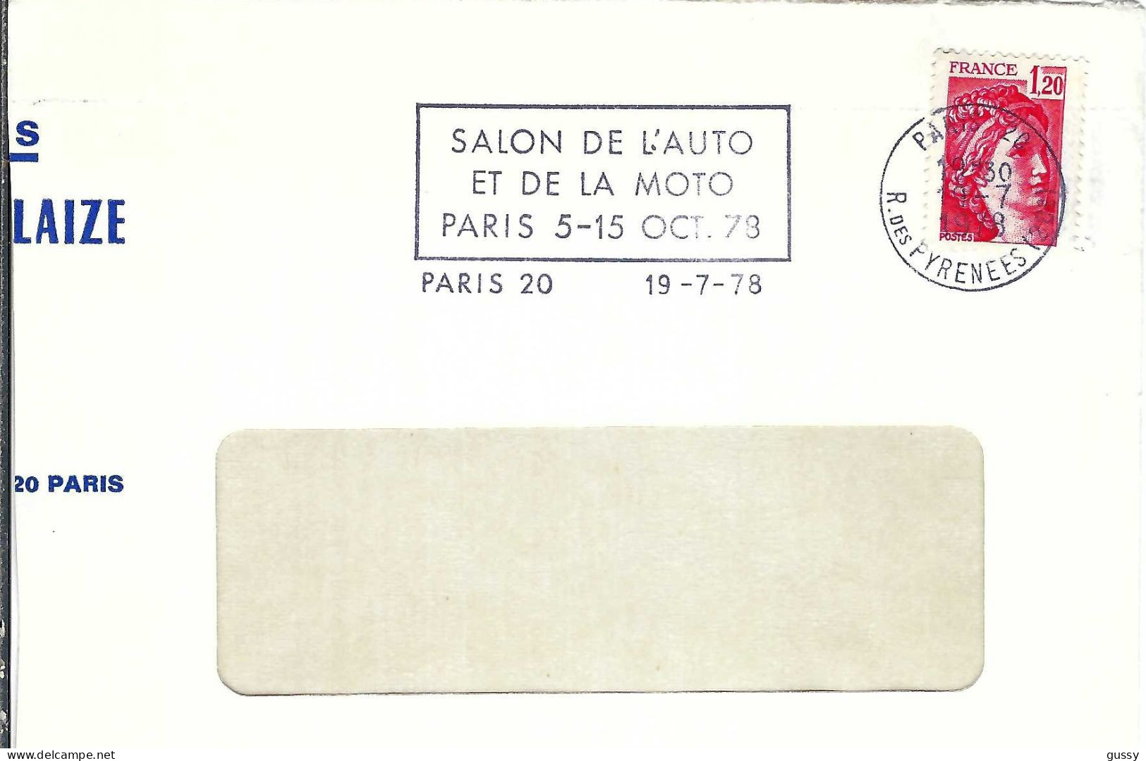 FRANCE Ca.1978: LSC Partielle De Paris - Lettres & Documents