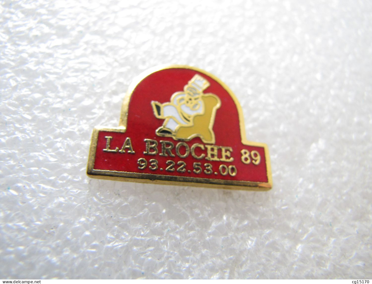 PIN'S   LA  BROCHE  89   Email Grand Feu - Other & Unclassified