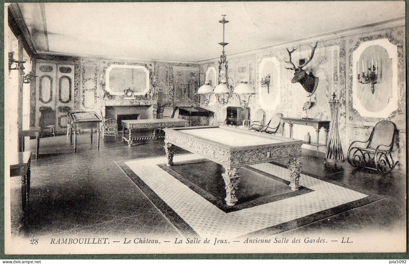 78 / RAMBOUILLET - Le Château - La Salle De Jeux - Ancienne Salle Des Gardes - Rambouillet