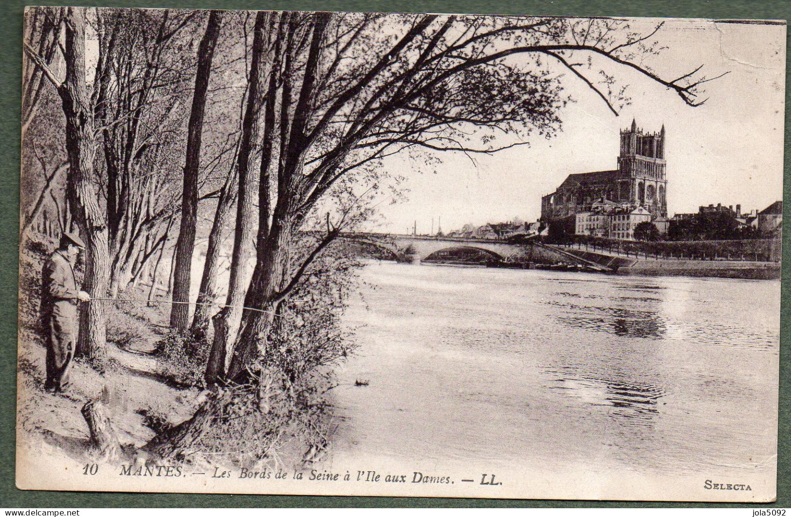 78 / MANTES -Les Bords De La Seine à L'Ile Aux Dames - Mantes La Jolie